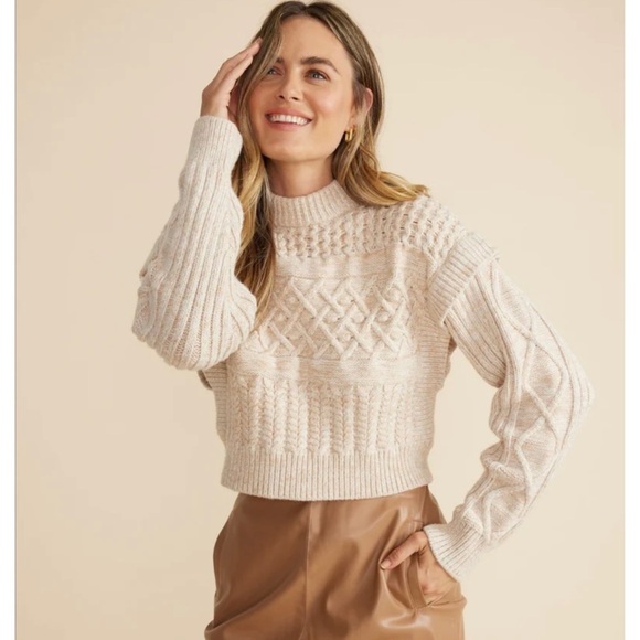 MINKPINK cable knit jumper - Picture 3 of 10
